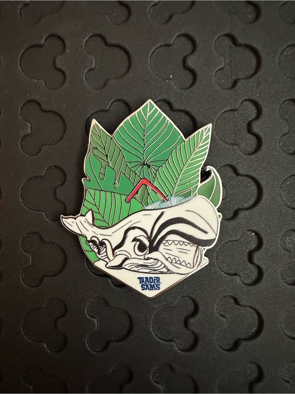 2026 Disney Parks Trader Sam's Tiki Mystery Pin Monstro Whale Tiki Mug Pin